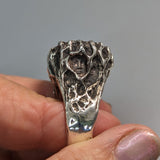 Dendritic Quartz, Sterling Silver Ring