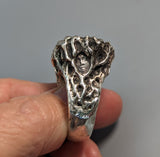 Dendritic Quartz, Sterling Silver Ring