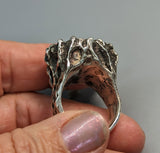 Dendritic Quartz, Sterling Silver Ring