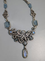 Sterling Silver Octopus Necklace