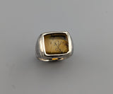 Dendritic Quartz, Sterling Silver RIng