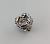 Yowah Boulder Opal Sterling Silver Octopus Ring