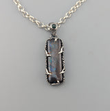 Yowah Boulder Opal Sterling Silver Pendant