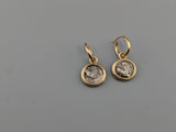 Cheronesos Lion AR Hemidrachms in 14kt Gold Earrings