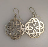 Book of Kells Medium Sterling Silver Earrings