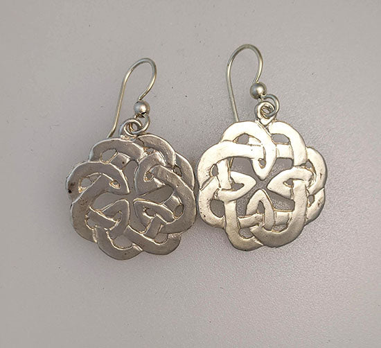 Book of Kells, Smallest Sterling Silver Earrings
