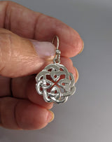 Book of Kells, Smallest Sterling Silver Earrings