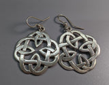 Book of Kells Medium Sterling Silver Earrings