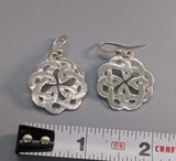 Book of Kells Small Sterling Silver Earrings