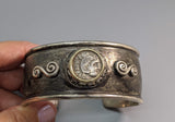 Alexander the Great, AR Drachm, Sterling Silver Bracelet