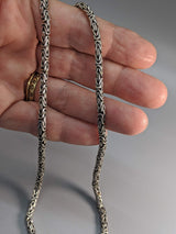 18" 3.5 mm Sterling Silver Balinese Chain