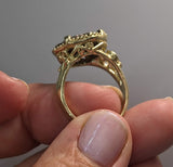 Ancient Histiaia, AR Tetrobol, 14kt Gold