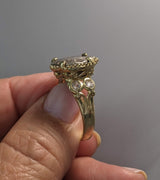 Ancient Histiaia, AR Tetrobol, 14kt Gold