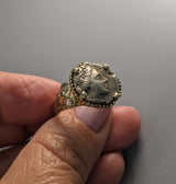 Ancient Histiaia, AR Tetrobol, 14kt Gold