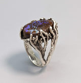 Yowah Opal, Sterling Silver Ring