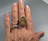 Rutilated Quartz Sterling Silver Ring