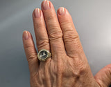 Celtic Horse, AR Unit, Ancient Coin in 14kt Gold Ring