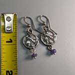 Sterling Silver Aphrodite Ancient Coin Replica Earrings