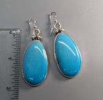 Turquoise Sterling Silver Earring Drops