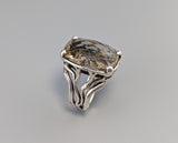 Rutilated Quartz, Sterling Silver Ring