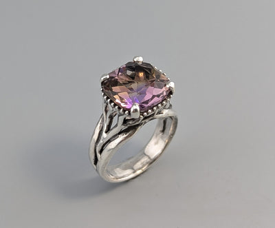 Ametrine, Sterling Silver Ring