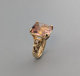 Morganite, 14kt Gold Ring