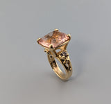 Morganite, 14kt Gold Ring