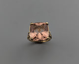 Morganite, 14kt Gold Ring