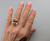 Morganite, 14kt Gold Ring