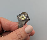 Star Quartz, Sterling Silver Ring