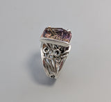 Fantasy Cut Ametrine, Sterling Silver Ring