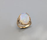 Ethiopian Opal, 14kt Gold Ring