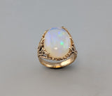 Ethiopian Opal, 14kt Gold Ring
