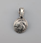 Sterling Silver Ancient Coin Replica, Celtic/Gaulish Stater