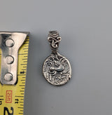 Sterling Silver Ancient Coin Replica, Celtic/Gaulish Stater