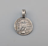 Sterling Silver Ancient Coin Replica, New Style Athena Tetradrachm