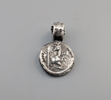 Sterling Silver Ancient Coin Replica, Ephesus Bee Tetradrachm