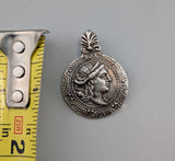 Sterling Silver Ancient Coin Replica, Artemis Tetradrachm