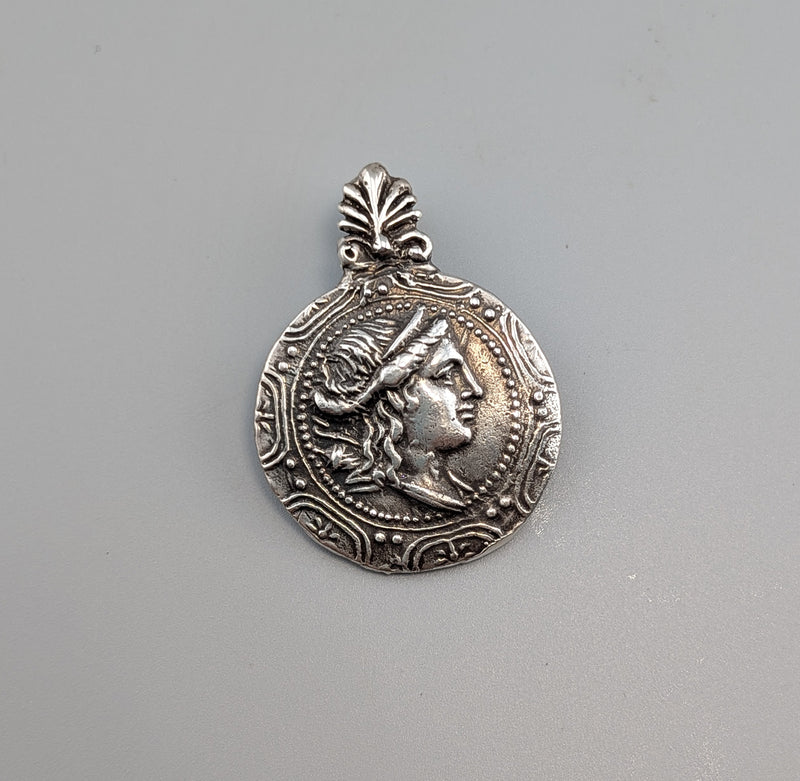 Sterling Silver Ancient Coin Replica, Artemis Tetradrachm