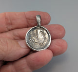 Sterling Silver Ancient Coin Replica, Danubian Stater
