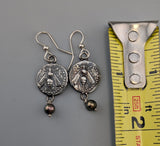 Sterling Silver Ancient Coin Replica, Bee Drachm