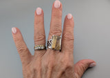 Rutilated Quartz, Sterling Silver Ring