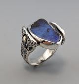 Yowah Opal, Sterling Silver Ring