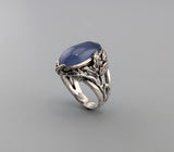 Lavender Chalcedony Sterling Silver Ring