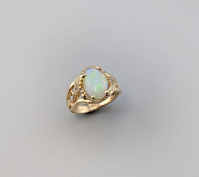 Ethiopian Opal 14kt Gold Ring