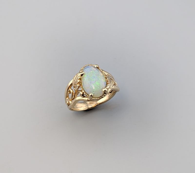 Ethiopian Opal 14kt Gold Ring