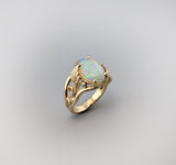 Ethiopian Opal 14kt Gold Ring