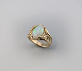 Ethiopian Opal, 14kt Gold Ring