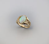 Ethiopian Opal, 14kt Gold Ring