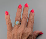 Ethiopian Opal 14kt Gold Ring